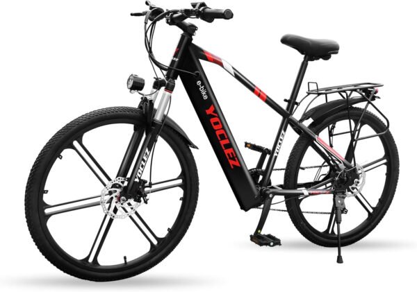 Yoclez Electric Bikes for Adults_Electric Bicycle_Warrier 26" Mountain Pedal EBike_2603K